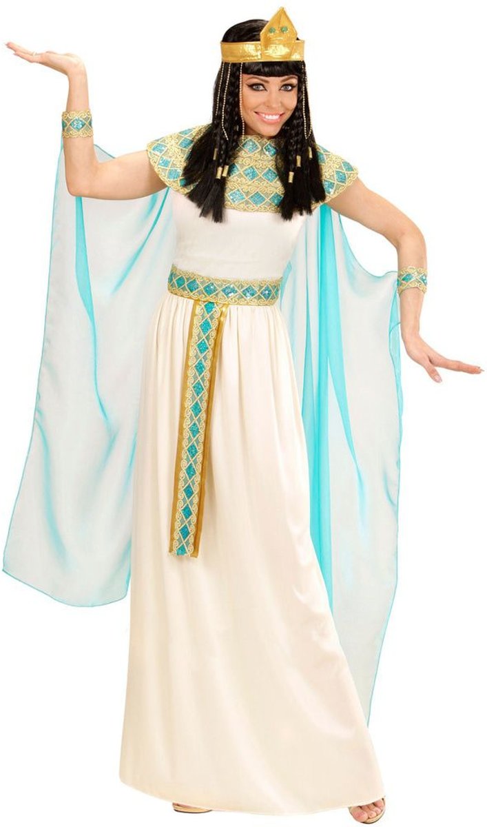 Egypte Kostuum | Cleopatra Van De Nijl Kostuum | Maat 140 | Carnaval kostuum | Verkleedkleding